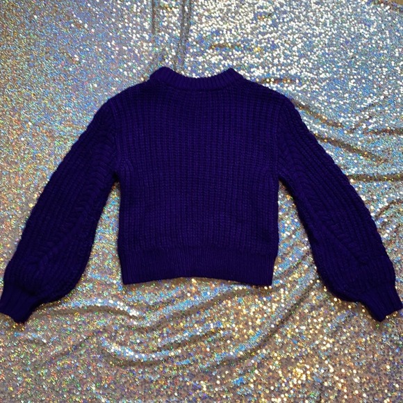 TOPSHOP • Chunky Cable Knit Sweater - Picture 8 of 10